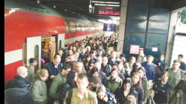 רכבת ישראל  (צילום: הילה גוטריימן, פלאש 90)