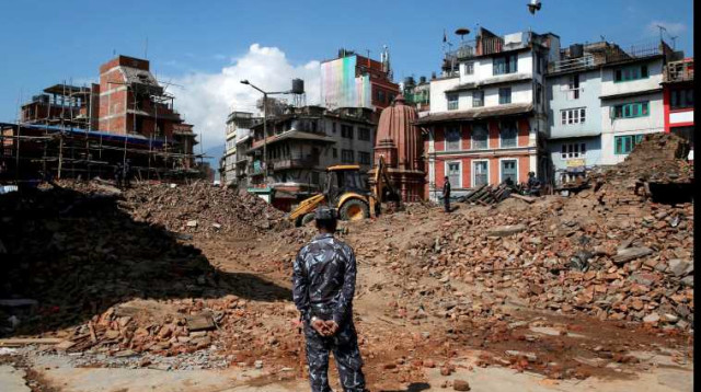 הריסות בנפאל (צילום: רויטרס)