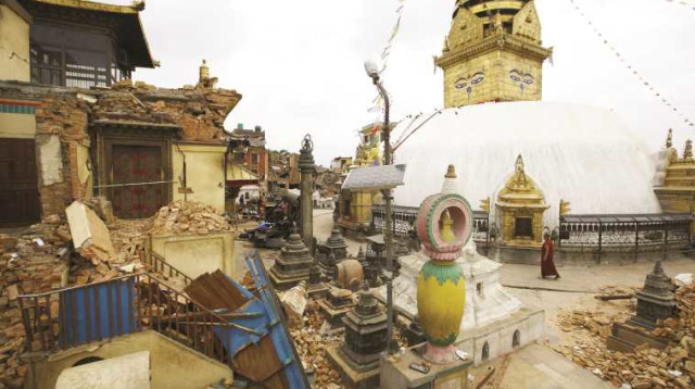 מקדש סוויאמבהונאת, נפאל (צילום: רויטרס)