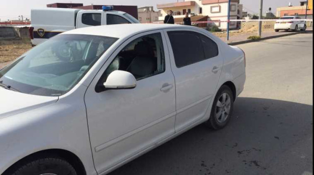 זירת האירוע בכסייפה (צילום: דוברות המשטרה)