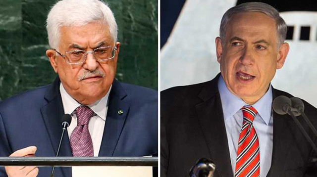 נתניהו ואבו מאזן (צילום: רויטרס)