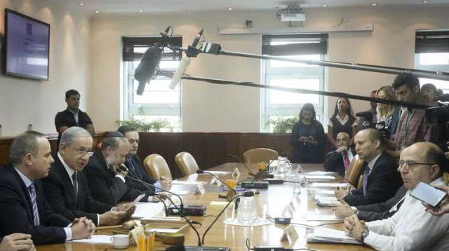 ישיבת קבינט (צילום: מרק ישראל סלם,פלאש 90)