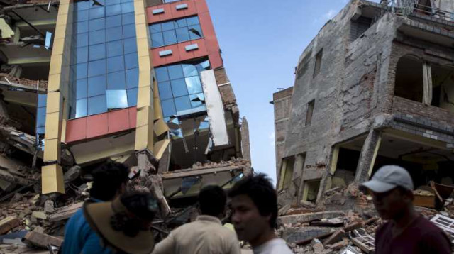 רעידת אדמה בנפאל  (צילום: רויטרס)