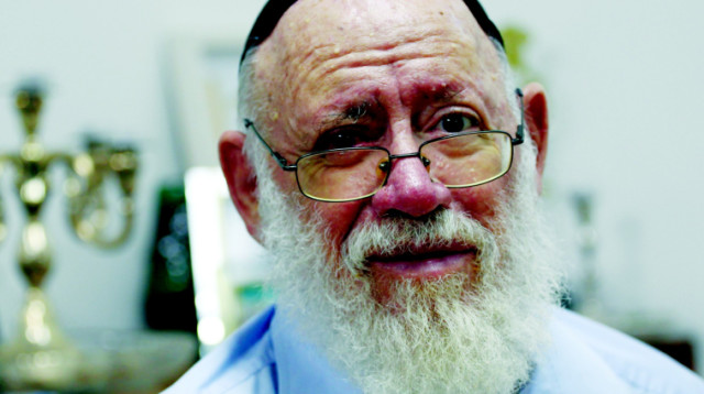 הרב משה לוינגר (צילום: מירי צחי)
