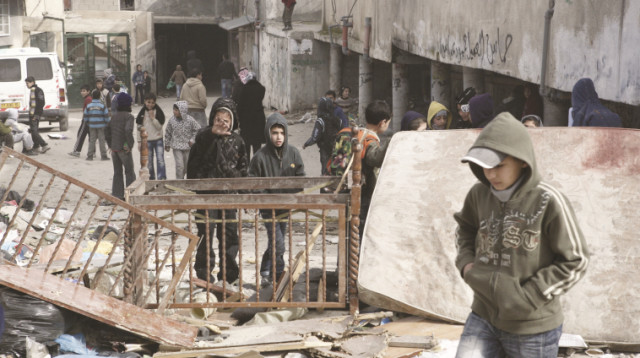 מחנה הפליטים שועפט (צילום: אביר סולטאן, פלאש 90)