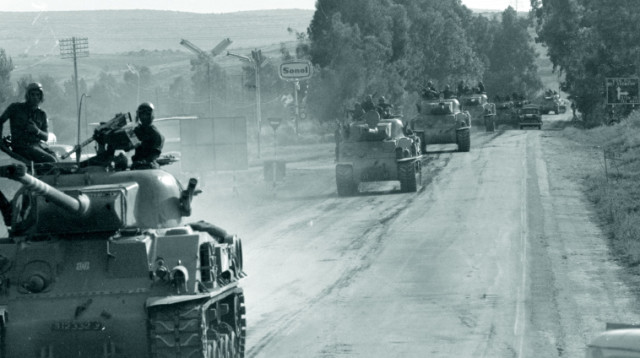 יחידת טנקים במלחמת ששת הימים  (צילום: זאב ספקטור, לע"מ)