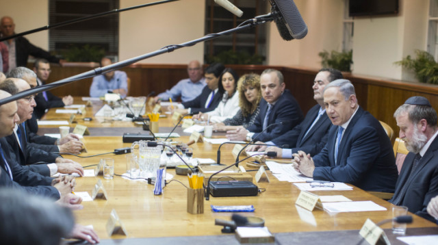 ישיבת הממשלה ה-34 (צילום: יונתן זינדל, פלאש 90)