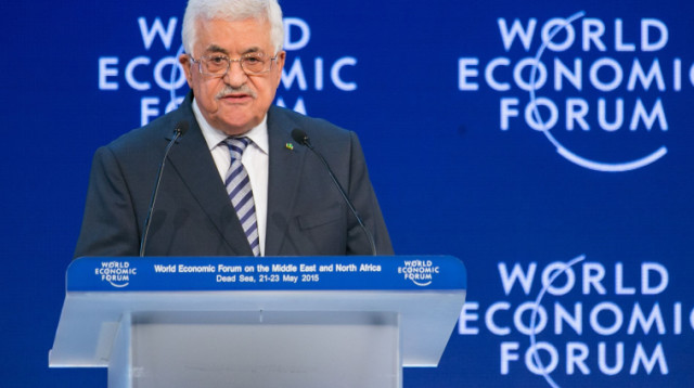 אבו מאזן  (צילום: WEF)