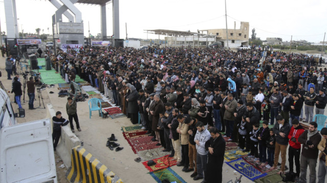 מעבר רפיח בין עזה למצרים (צילום: רויטרס)