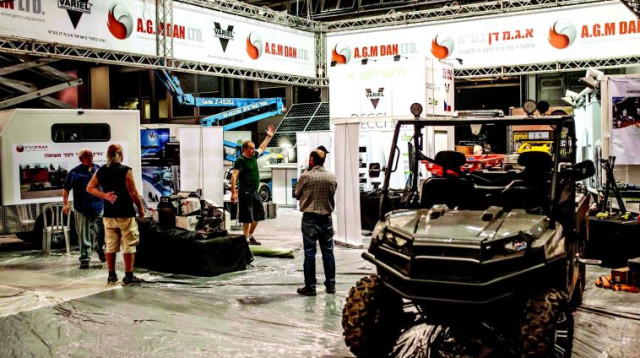 תערוכה צבאית בישראל (צילום: אסף קליגר)