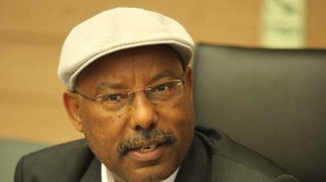 ח"כ אברהם נגוסה בוועדת הקליטה (צילום: דוברות הכנסת)