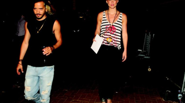 בר רפאלי וציון ברוך (צילום: מגלן)