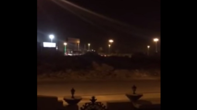 אזעקות וירוט של טיל סקאד שנורה מתימן לסעודיה (צילום: יוטיוב)