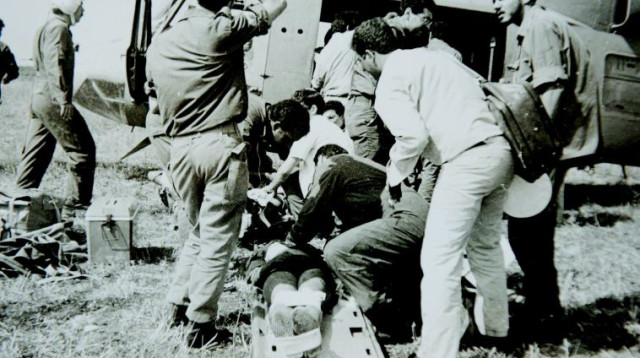 זירת התאונה - אסון הבונים (צילום: ראובן קסטרו)