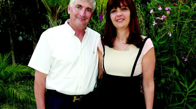 ציפי ויגאל לנדאו (צילום: אלעד גוטמן)