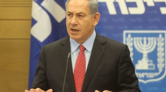 ראש הממשלה בנימין נתניהו בישיבת סיעת הליכוד (צילום: מרק ישראל סלם)