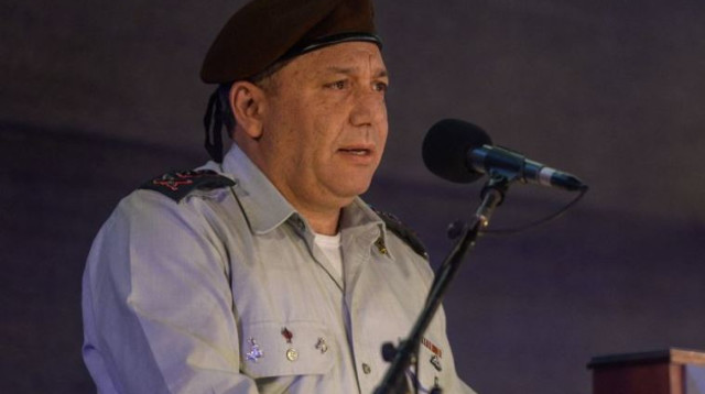 הרמטכ"ל גדי איזנקוט (צילום: דובר צה"ל)