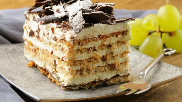 עוגת ביסקוויטים (צילום: Shutterstock)