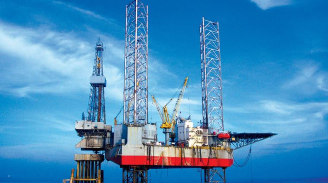 אסדה ימית לקידוח גז, נפט (צילום: רויטרס)