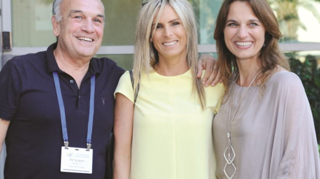 יעל עובדיה, עדי סופר תאני וניסים בראל (צילום: אדוה זגורי)