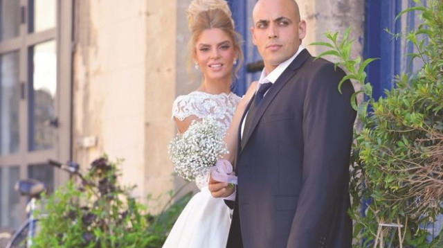 חזי בלנק והילה כהן (צילום: אלי לה-בוהם, נמל ת"א)