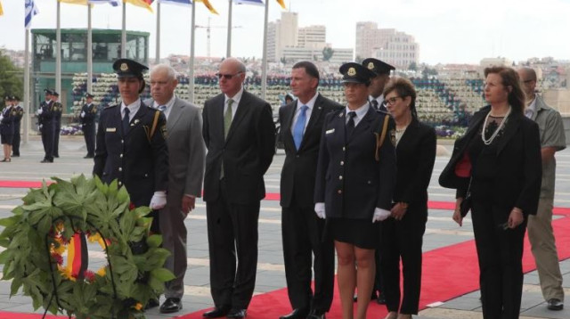 נשיא הבונדסטאג בכנסת (צילום: דוברות הכנסת)