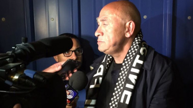 ח"כ באסל גטאס בנמל אשדוד (צילום: לשכת באסל גאטס)