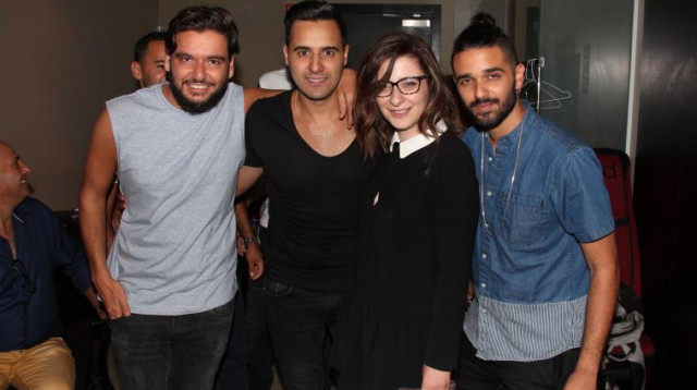 עידן יניב, חן אהרוני, מורן מזור (צילום: אור גפן)