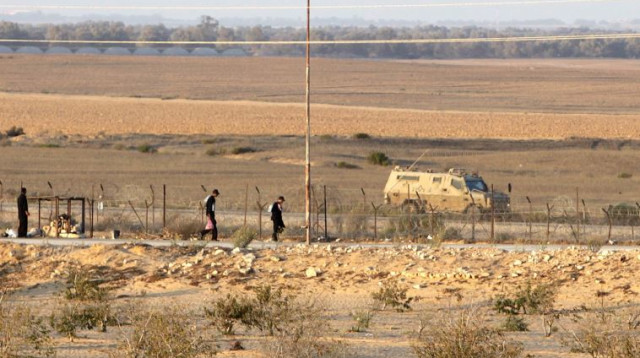 גבול ישראל מצרים, ארכיון (צילום: רויטרס)