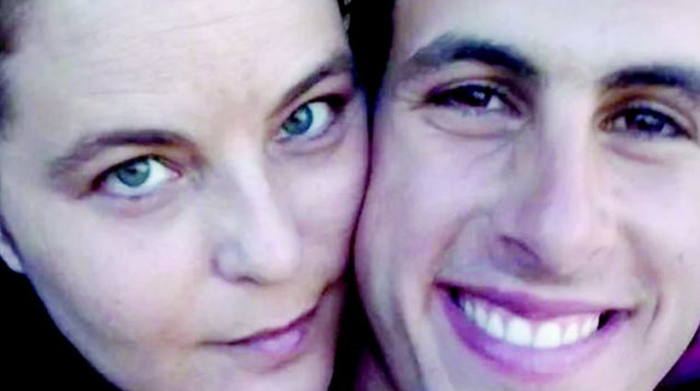 רועי פלס ז"ל ובת דודותו מיכל נס-סלע (צילום: באדיבות המשפחה)