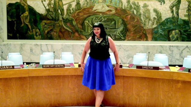 אלה טקאץ'-דריזין (צילום: משלחת ישראל באו"ם)