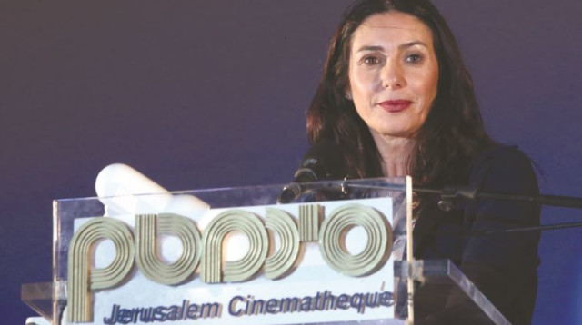 שרת התרבות מירי רגב בפתיחת פסטיבל ירושלים (צילום: מרק ישראל סלם)