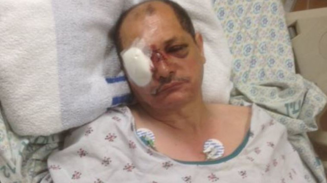 נאפז דמירי בבית החולים (צילום: האגודה לזכויות האזרח)