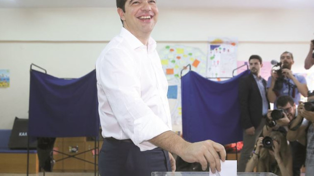 ראש ממשלת יוון אלכסיס ציפרס (צילום: רויטרס)