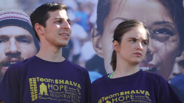 גלעד שליט ועדי סיגלר (צילום: פלאש 90)