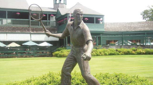 היכל התהילה של הטניס ברוד איילנד (צילום: מאיר בלייך)