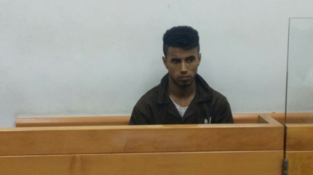 החשוד ברצח דוד בר קפרא (צילום: חטיבת דובר המשטרה)