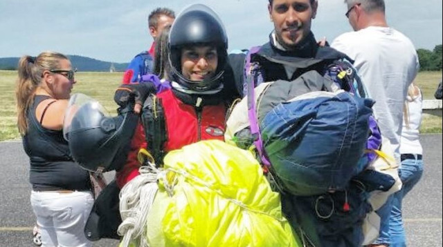 מיטל בן נעים ואחיה (צילום: באדיבות המשפחה)