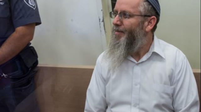 הרב עזרא שיינברג מצפת, החשוד בעבירות מין (צילום: באסל עווידאת, פלאש 90)