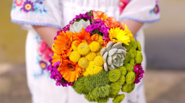 זר פרחים של ברנדי מיתוג והפקה (צילום: ברנדי מיתוג והפקה)