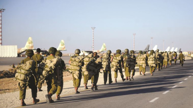 לוחמי צה"ל באימון (צילום: דובר צה"ל)