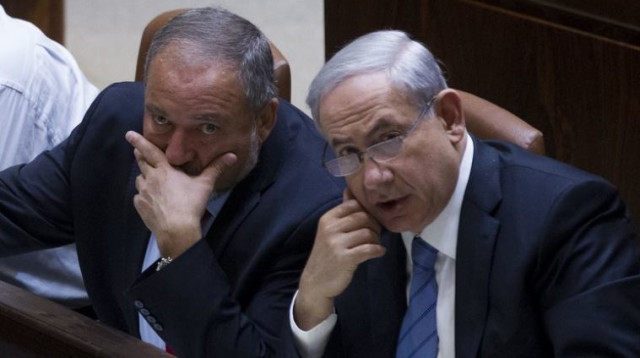 נתניהו וליברמן (צילום: מרים אלסטר, פלאש 90)