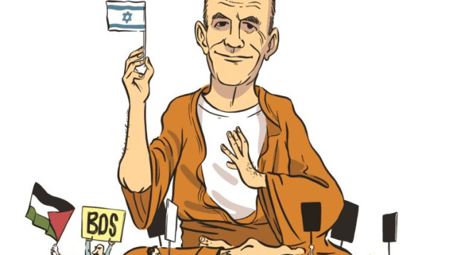 איור אמיר גוטפרוינד (צילום: ליאב צברי)