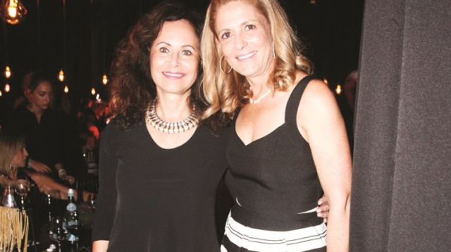 אתי רוטר וענת טמיר בהשקה של קסטרו (צילום: אלירן אביטל)