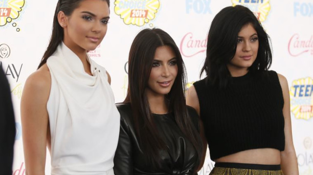 קיילי ג'נר, קים קרדשיאן וקנדל ג'נר (צילום: רויטרס)