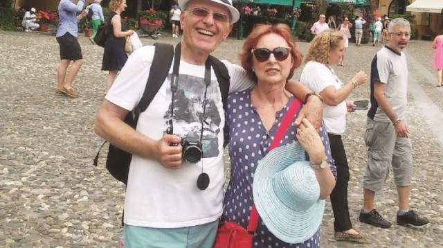 הזוג קורן (צילום: אלבום משפחתי)