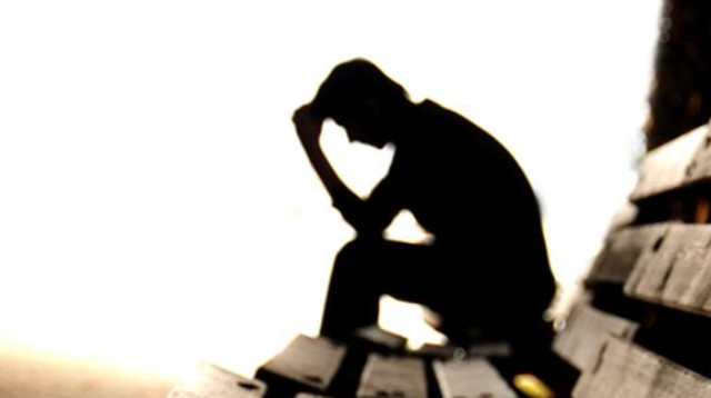 צללית, גבר עצוב, דיכאון, סבל (צילום: אינגאימג)