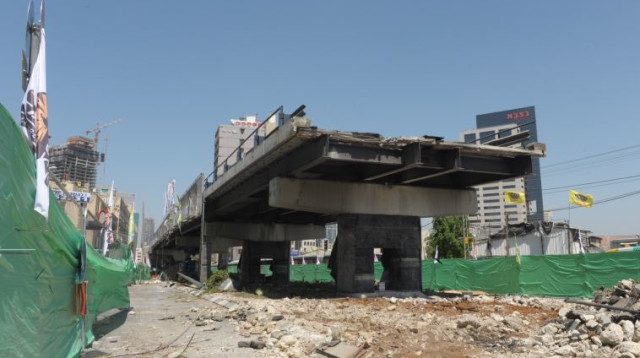 גשר מעריב, הצד הדרומי (צילום: אבשלום ששוני)