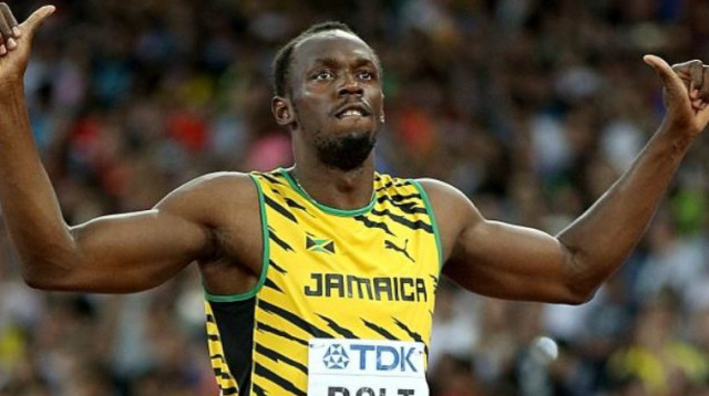 יוסיין בולט (צילום: Getty images)