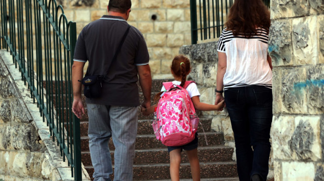 חזרה ללימודים, תלמידה, תלמידים, בית ספר (צילום: יוסי זמיר, פלאש 90)